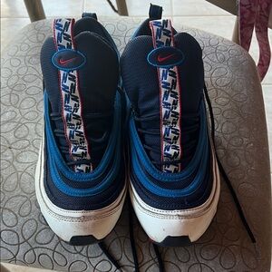 Nike Navy, Blue & White Men's Athletic Sneakers